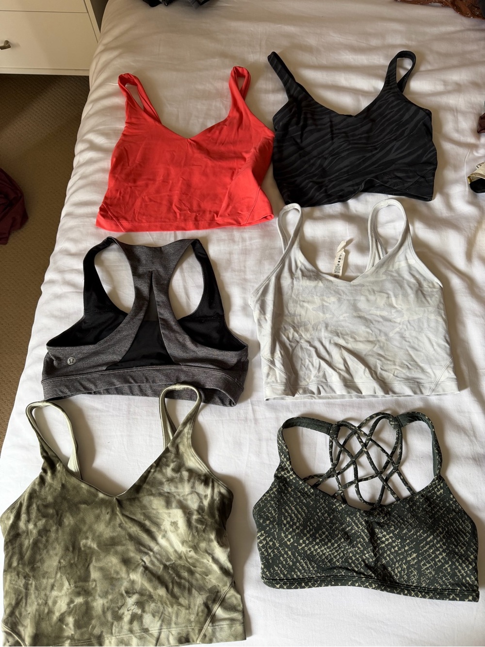 Lululemon tops. $15 per top